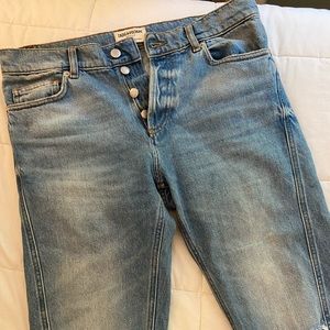 Zadig & Voltaire size 28 distressed jeans